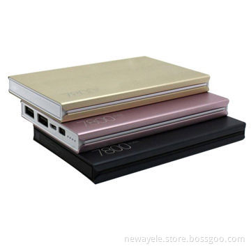 Digital Display Dual USB Port Power Bank with 6000mAh Capacity